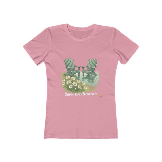 Adirondack Chair Women's Tee, Relaxing Summer Vibe Shirt, Casual Beachwear, Perfect for Spring Events, Gift for Nature Lovers