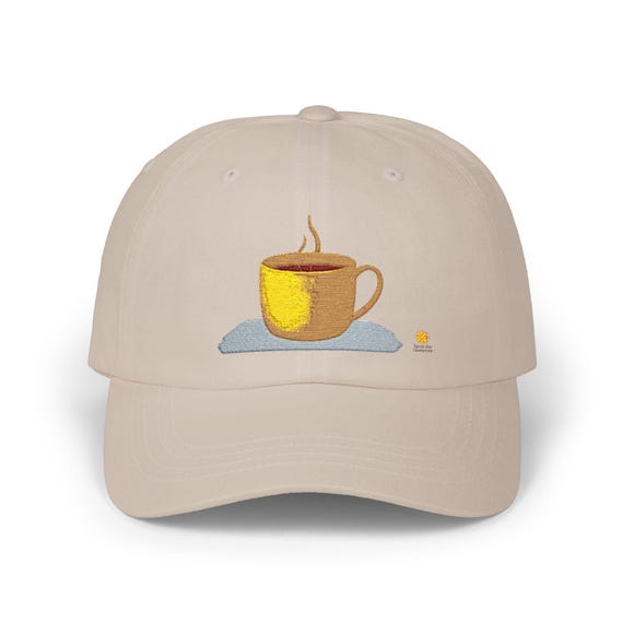 Coffee Lover's Classic Dad Cap | Gift for Him, Casual Hat, Father's Day Present, Trendy Dad Accessory, Summer Gear
