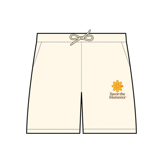 Unisex Summer Fleece Sweat Shorts - Savor the Moments Design, Casual Wear, Beach Days, Relaxation, Gift for Her/Him, Comfortable [...]