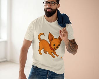 Chihuahua dog lover shirt | Cute Cartoon Pet Tee, Funny Small Dog Graphic T-Shirt, Savor the Moments TM Fur Baby Gift