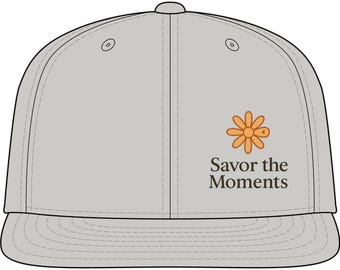 Trucker Cap, Daisy Logo, Savor the Moments