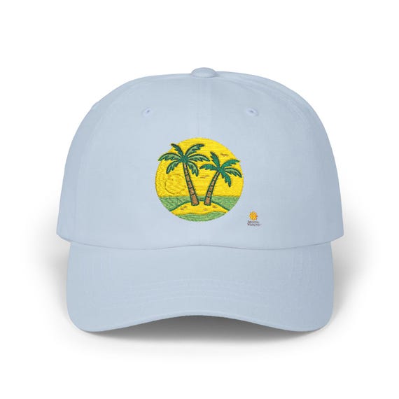 Palm Trees, Classic Dad Cap, Savor the Moments