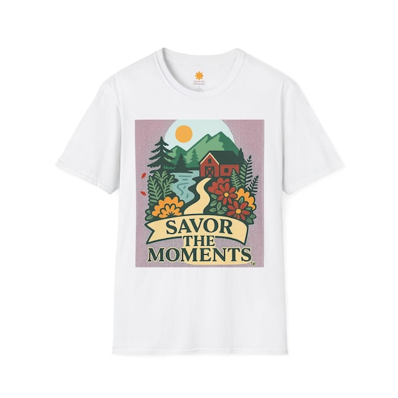 Nature-Inspired Unisex T-Shirt | Savor the Moments Graphic Tee | Gift for Nature Lovers, Eco-Friendly Apparel, Outdoor Style, Casual [...]