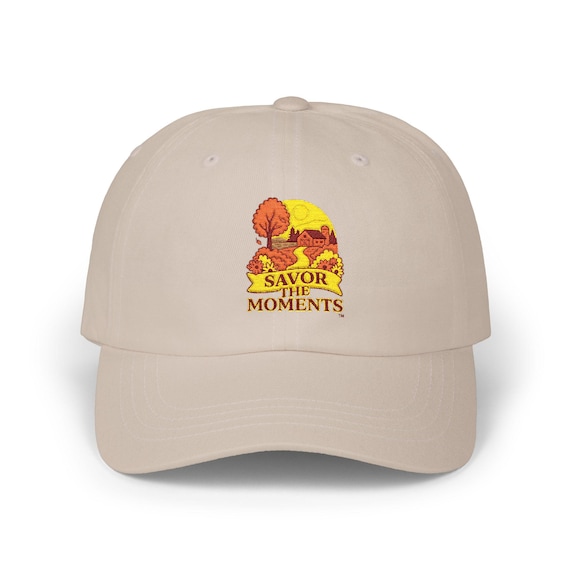Fall Colors, Classic Dad Cap: Savor the Moments, Vintage, Father's Day, Outdoor Cap, Adjustable Hat