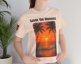 Sunset Design, Perfect for Relaxed Days, Beach Lovers, Gifts for Beach Vacations, Summer Vibes, Inspirational Quotes