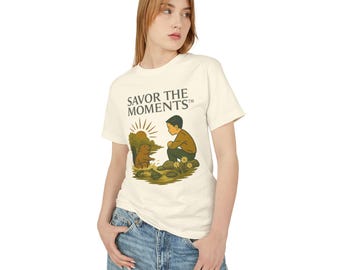 Animal, Nature-Inspired Cotton Tee, Eco-Friendly, Family Gift, Outdoor Fun, Nature Apparel, Kids & Adult Tee