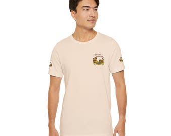 Chipmunk Sunny Days Graphic Tee, Unisex Summer Shirt, Cute Animal Design, Gift for Her, Everyday Casual Wear, Nature Lover Fashion