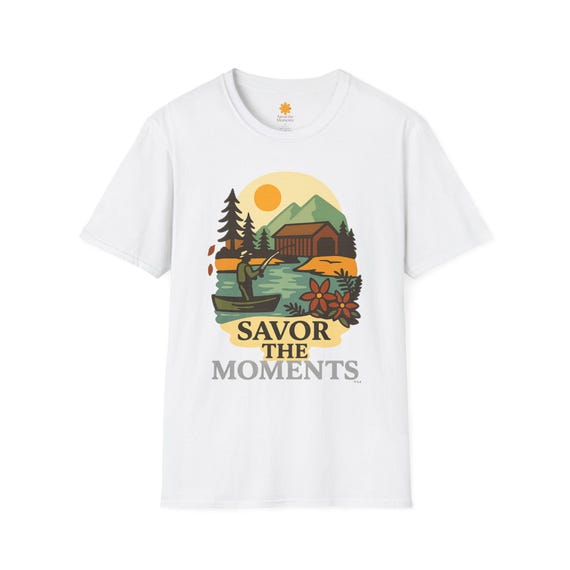 Nature-Inspired Unisex T-Shirt, Relaxed Vibes for Outdoor Lovers, Perfect Gift for Adventurers, Ideal for Camping & Nature Days, Savor [...]