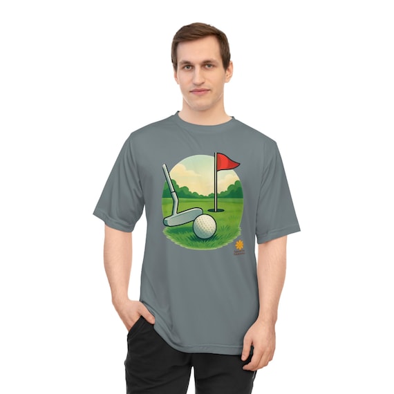 Golf T-shirt: Unisex Performance Wear with Sun Protection