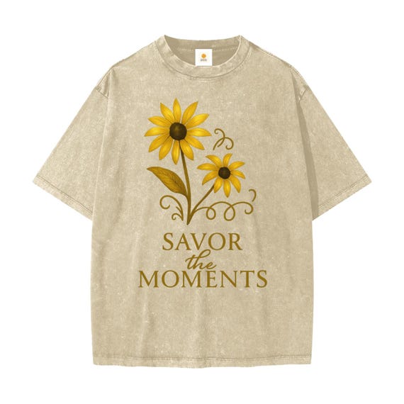 T-shirt, Heavyweight Snow Washed T-Shirt