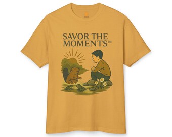 Animal, Nature-Inspired Cotton Tee, Eco-Friendly, Family Gift, Outdoor Fun, Nature Apparel, Kids & Adult Tee