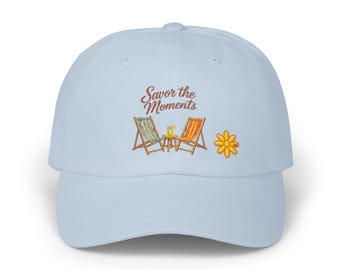 Beach Chairs, Embroidered Hat, Dad Cap, Outdoor