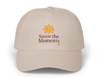 Savor the Moments TM Logo Classic Dad Cap