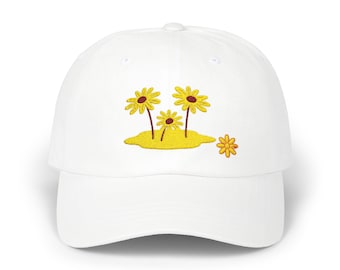 Vibrant Floral Classic Dad Cap - Summer Style, Gift for Dads, Casual Wear, Outdoor Function, Fashion Accessory