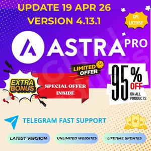 Thème Premium A-Pro v4.13.1 + Extension Pro | Pack WordPress GPL complet | Téléchargement numérique | Sites illimités | Mises à jour incluses