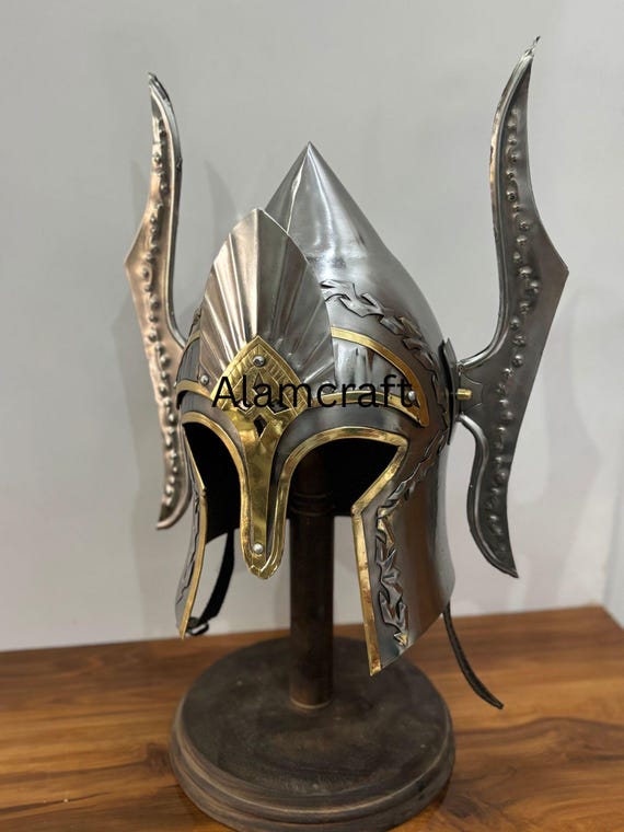 18 gauge Gondor Fountain Armor Steel costume  Helmet
