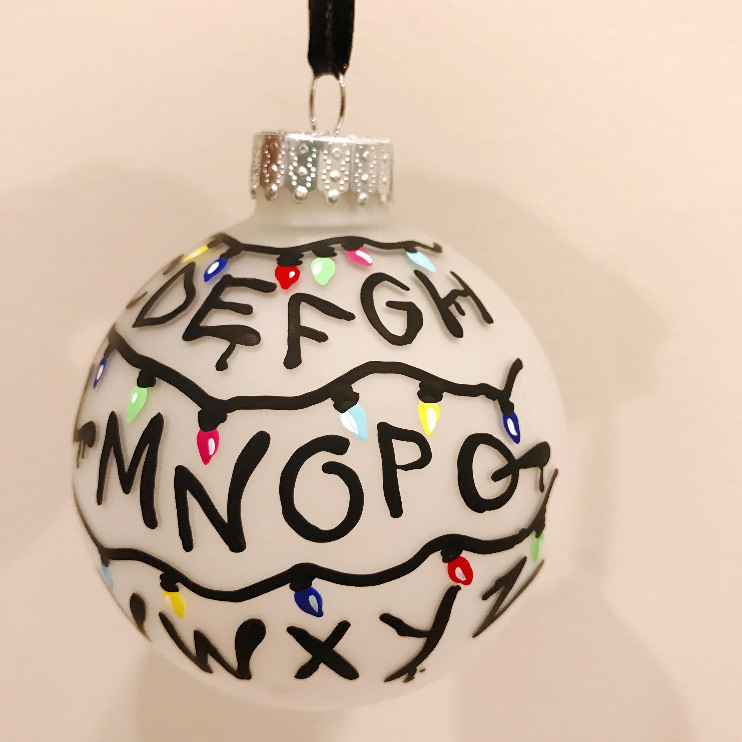 Stranger Things Ornament Hand Painted Christmas Ornament | Etsy