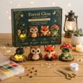 Forest Glow Collection DIY Beaded Kit, 4-in-1 Firefly Owl Fox Frog Beading Set Beginner Friendly Craft Kit, Magical Forest Gift for Crafters product logo