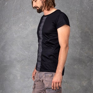 On Track top | Unisex Top | Man tshirt | Shirt with Print | Hippie | Burning man Top | Festival Clothing | Casual Top | Boho Top | Goa shirt