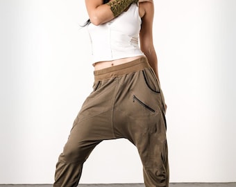 Unisex shaman pants - Festival pants - Steampunk pants - Yoga pants - Viking trousers - Burning man pants - Tribal unique pants - Boho pants
