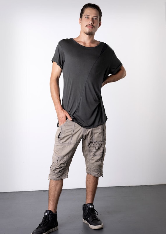 Star Seed shorts / Unisex shorts / Festival Pants / Casual Shorts / Burning Man Shorts / Tribal wear / Street wear / Alternative Fashion