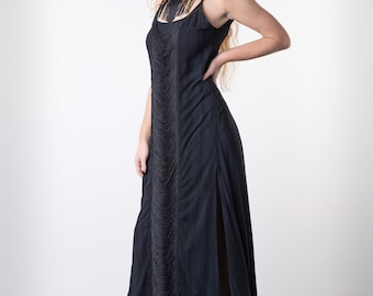 Nirvana Dress / Summer Dress / Tribal Dress / Boho Dress / Casual Dress / Festival Dress / Light Dress / Leisure dress / Black Dress
