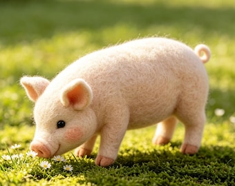 Lot De 60 Mini Cochons Lumineux En Résine AOZUO – Décorations Phosphorescentes Pour Jardin Et Maison De Poupée