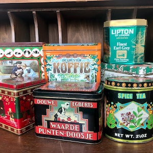 Vintage Dosen 80er Jahre - verschiedene Größen