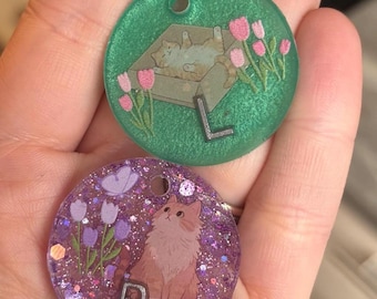 自分だけのオリジナルデザイン！丸型解剖学的X線マーカー：樹脂製セット - 左右