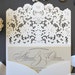 Darlene Del Cioppo reviewed Laser Cut Wedding Invitation Package - Southern Charm Elegant Ivory Lace Invitation Response Card Custom Colors Available Shimmer Cardstock