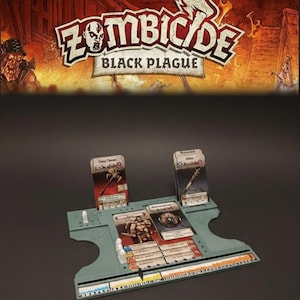 Nieoficjalny panel postaci do gry planszowej Zombicide Black Plague