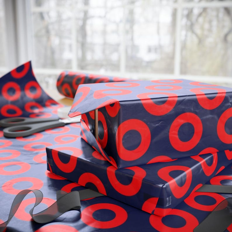 Phish Donut Gift Wrapping Paper - For Those Heady Gifts this Holiday Season image 2