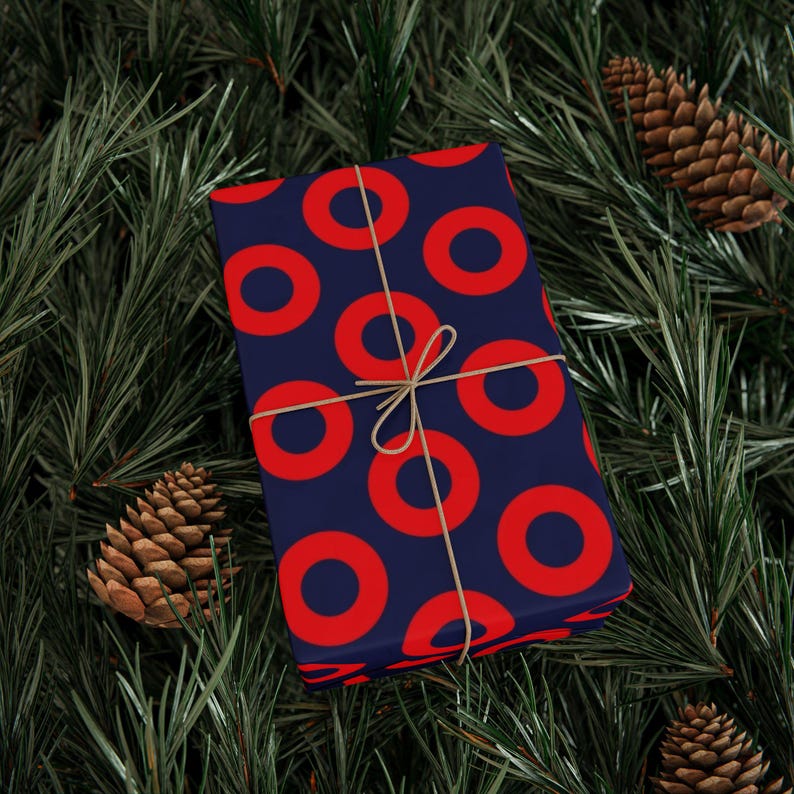 Phish Donut Gift Wrapping Paper - For Those Heady Gifts this Holiday Season image 4
