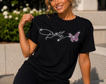 T-shirt/sweat à capuche Dolly Parton Musical - Strass