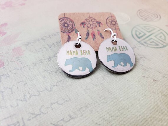 Mama bear earrings best sale