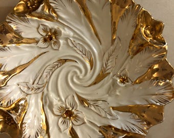 Antique Meissen German Serving Bowl