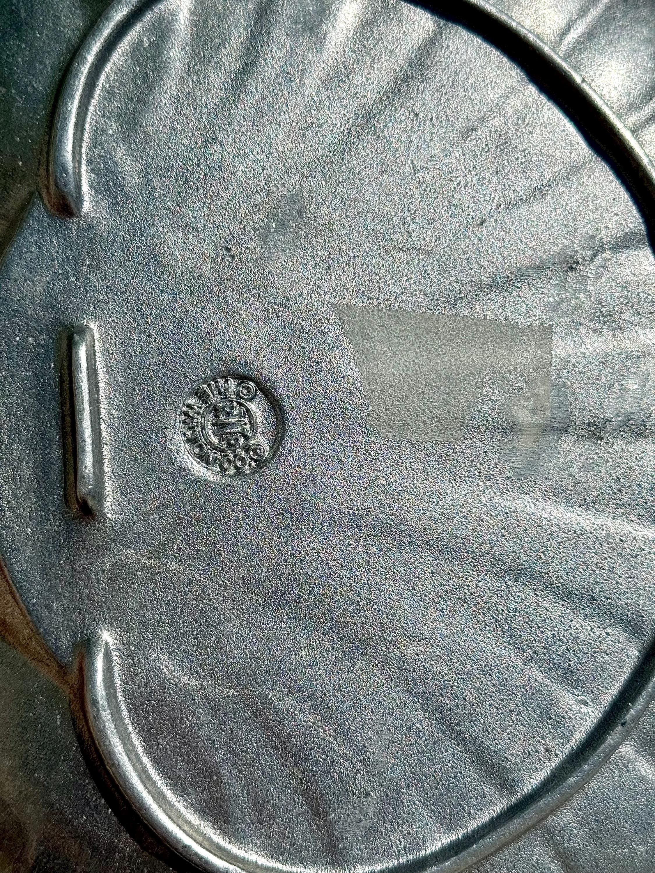 ヴィンテージ ウィルトン アルメタル ピューター シェル サービング