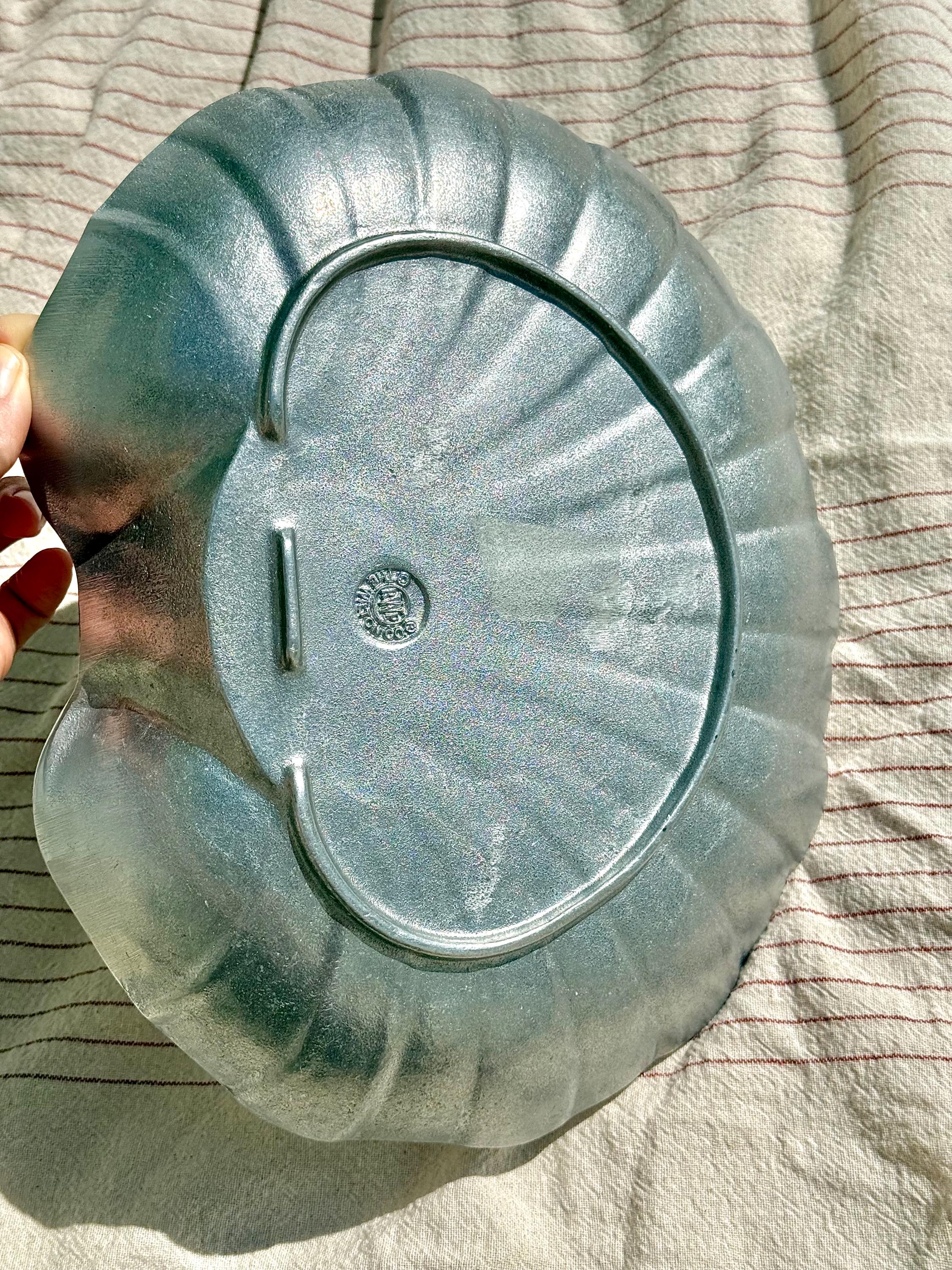 ヴィンテージ ウィルトン アルメタル ピューター シェル サービング