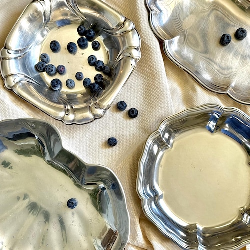 ヴィンテージ ウィルトン アルメタル ピューター シェル サービング