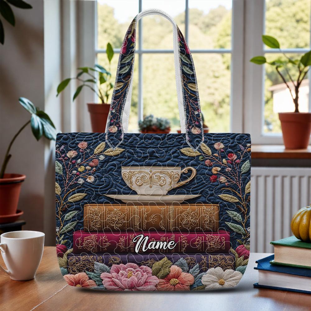 Quilted Tote Bag Personalized - Etsy