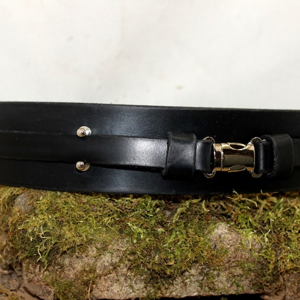 Jedi leather belt