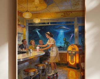 Retro Atomic Futuristic