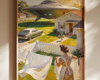 Retro Atomic Futuristic