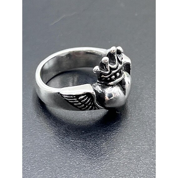 King Baby Studio ClassicWinged Heart 925 Sterling Uni… - Gem