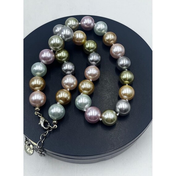 KJL Kenneth Jay Lane 2009 Faux Glass Pearl Single… - image 3