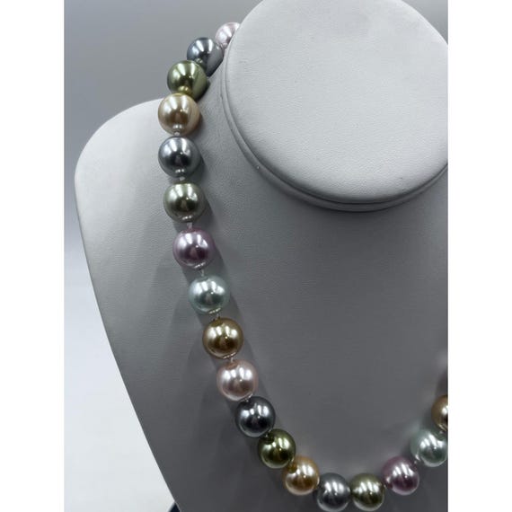 KJL Kenneth Jay Lane 2009 Faux Glass Pearl Single… - image 8