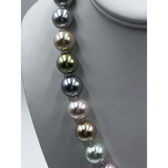 KJL Kenneth Jay Lane 2009 Faux Glass Pearl Single… - image 3