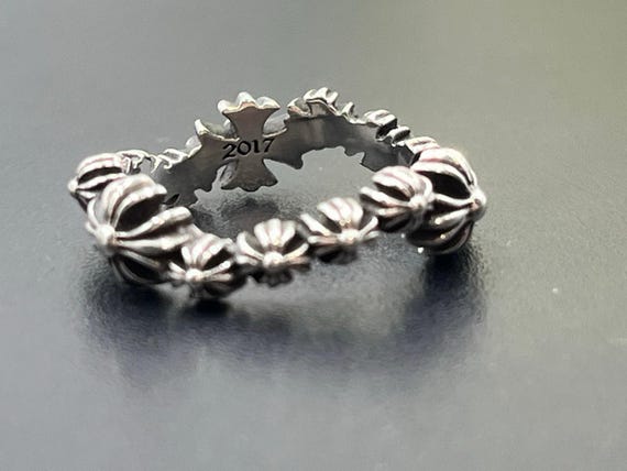 Chrome Hearts Designer Authenticated Sterling Sil… - image 9
