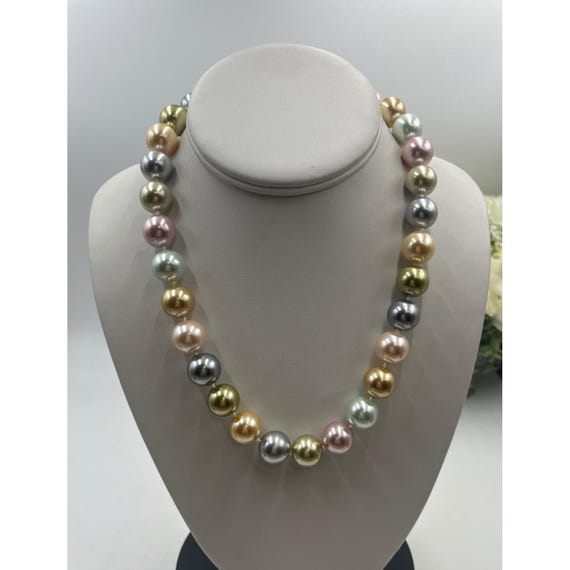 KJL Kenneth Jay Lane 2009 Faux Glass Pearl Single… - image 4