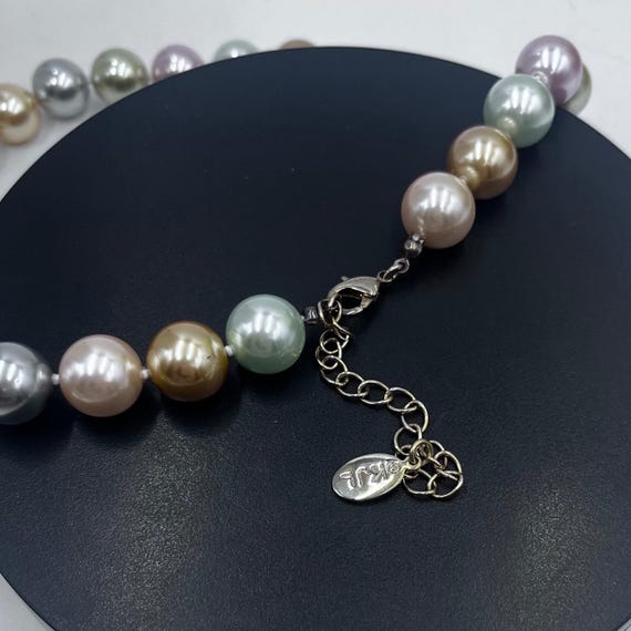 KJL Kenneth Jay Lane 2009 Faux Glass Pearl Single… - image 8
